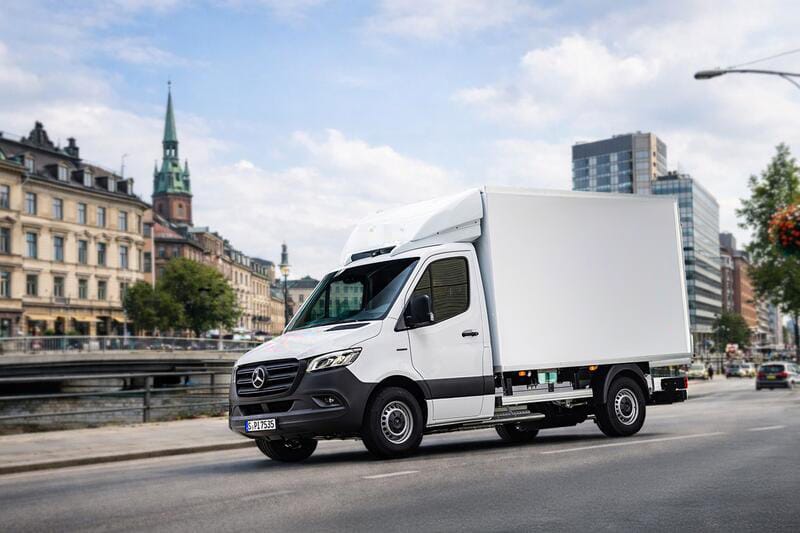 KVC Express elektrisk kassevogn i bymiljø